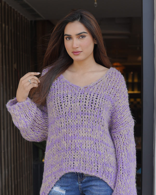 Designer Woolen Pullover For Women