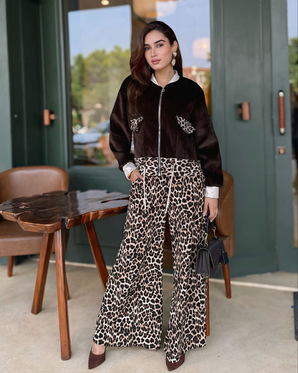 Leopard Print Co-ord Set