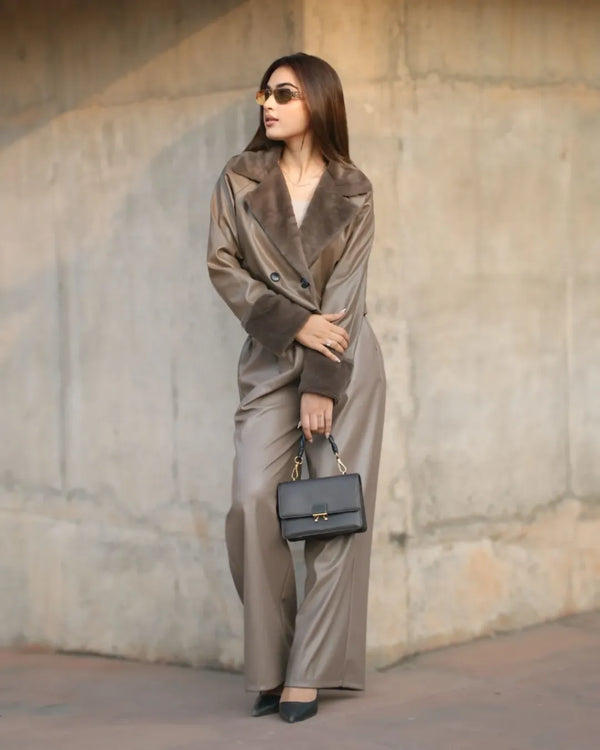 Signature Style: The Leather Co-ord Set