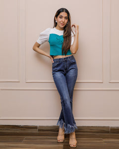 Designer Crop Top For Women's - Mahima Khan Chandani's Choice