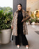 Designer Leopard Print Faux Fur Coat - Simran Narang's Choice