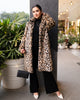 Designer Leopard Print Faux Fur Coat - Simran Narang's Choice