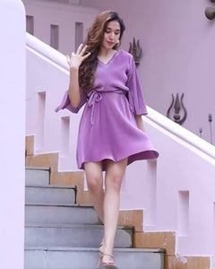 Designer One Piece Short Dress - Mahima Khan Chandani's Choice